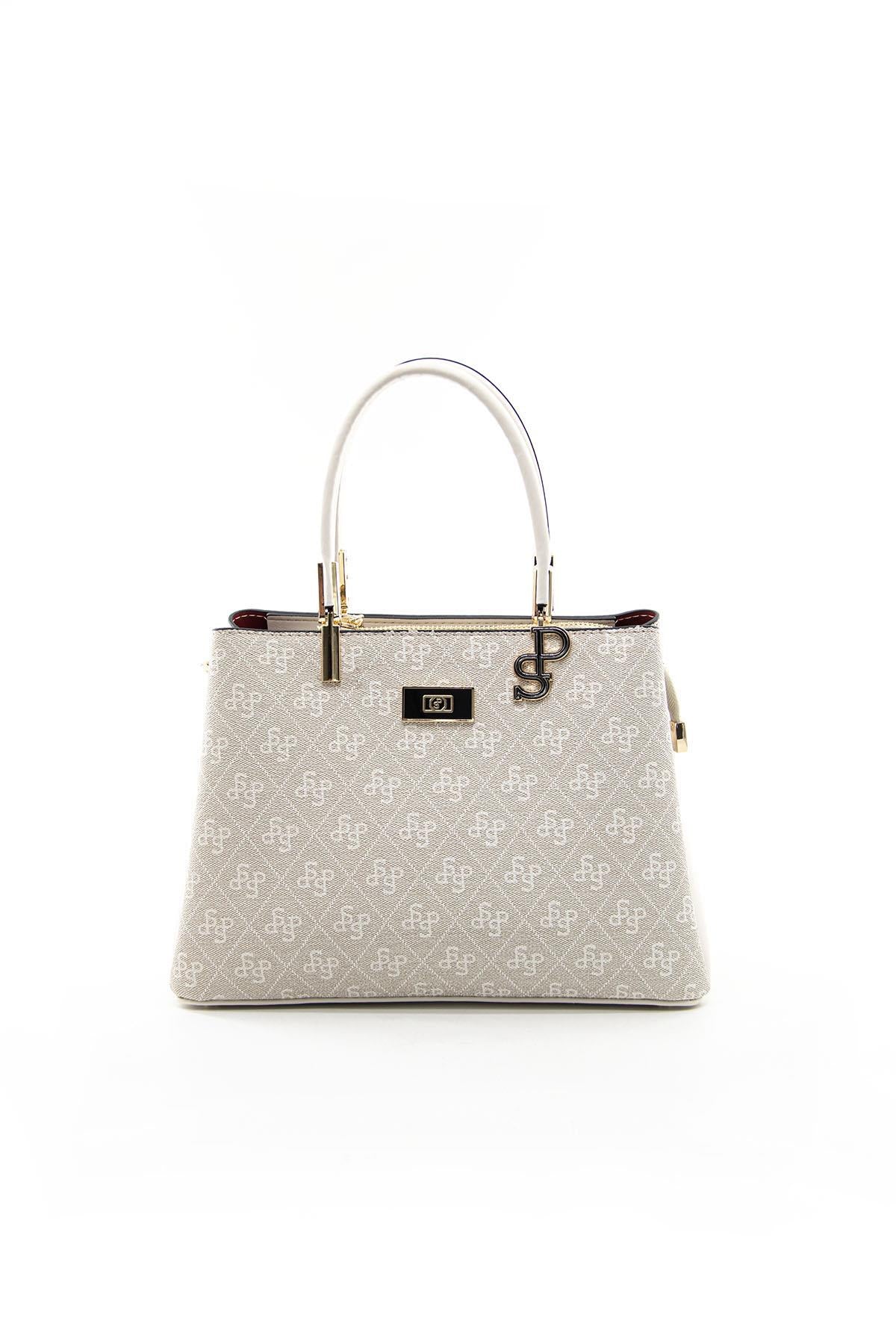 Silver & Polo Taş-Kemik SP1098 Kadın El Çantası