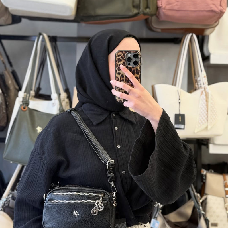 Nas Bag 4 Gözlü Victoria Mini Çapraz Çanta - 1534 - 6