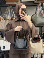 Nas Bag Siyah Kadın El ve Omuz Çantası - 1550