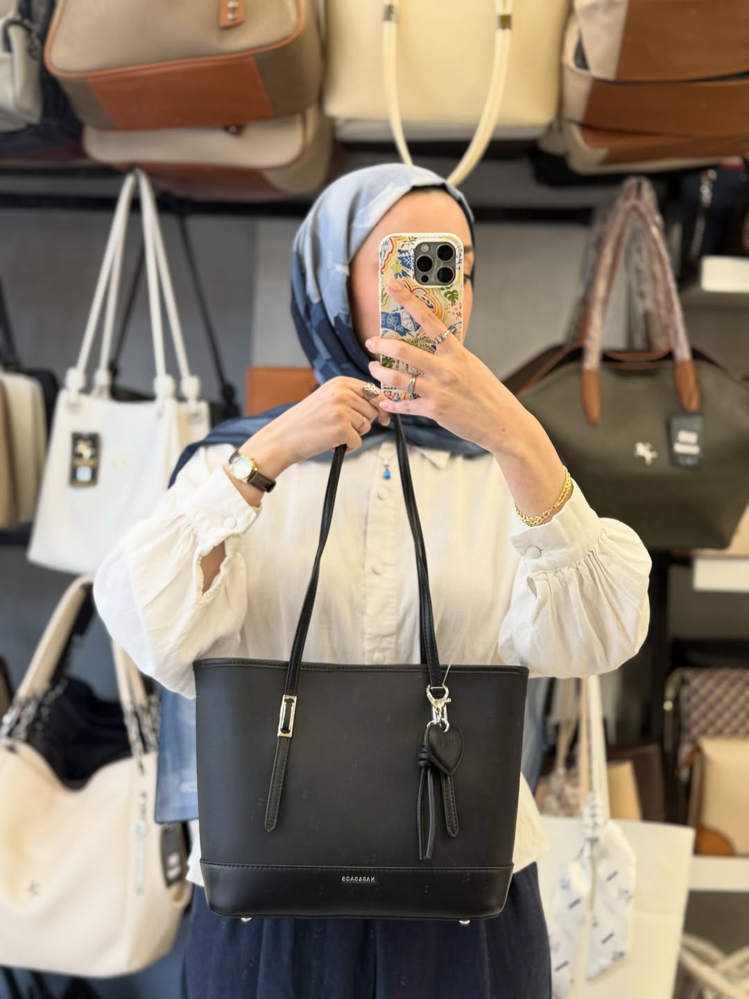 Nas Bag Siyah Cüzdan Setli 3 Gözlü Kadın Omuz Çantası - ns26011