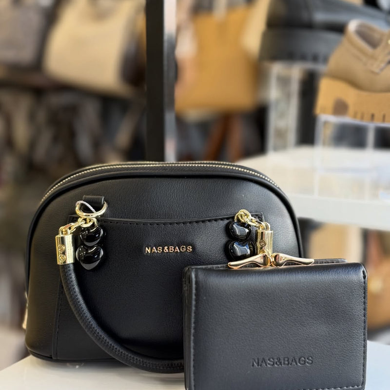 NASBAG Çok Bölmeli Kadın El ve Çapraz Çantası - NS26019 - 4
