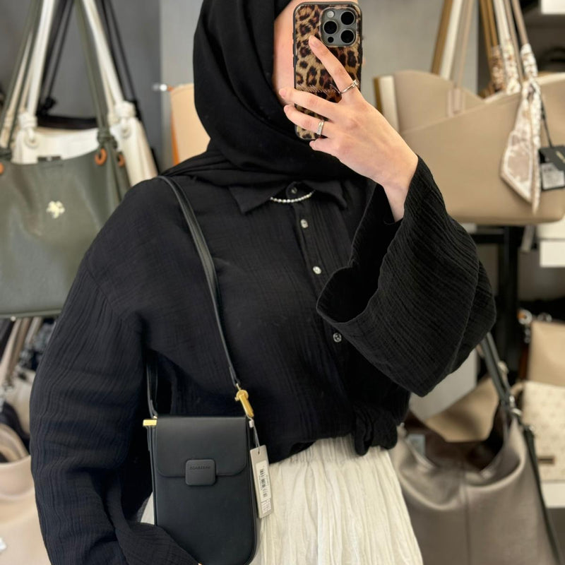 NASBAG Özel Seri - Çok Bölmeli Deri Telefon Çantası - NS26032 - 16