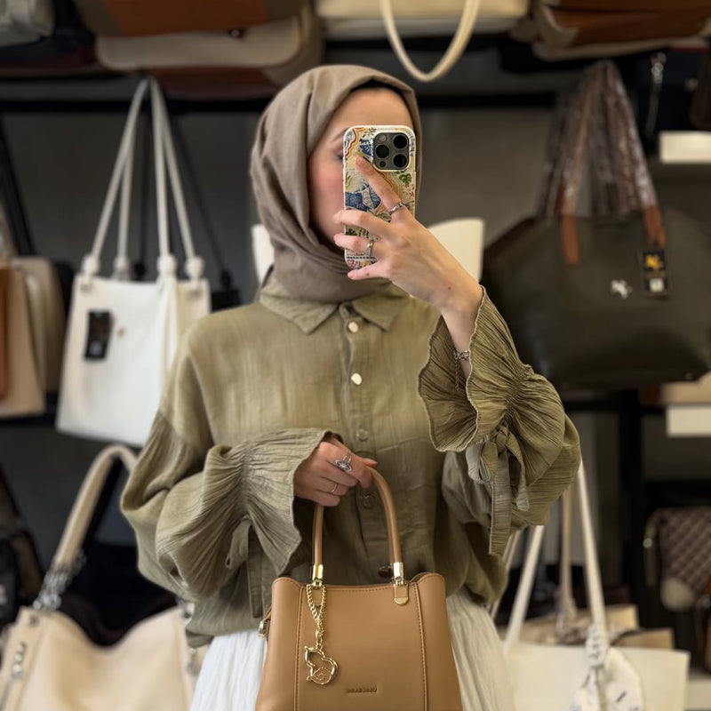 Nas Bag El ve Omuz Çantası + Cüzdan Kombin Set - ns26021 - 3